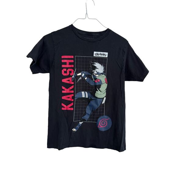 Vintage Other - Vintage 2002 Naruto Kakashi T Shirt 100% Cotton Size Small